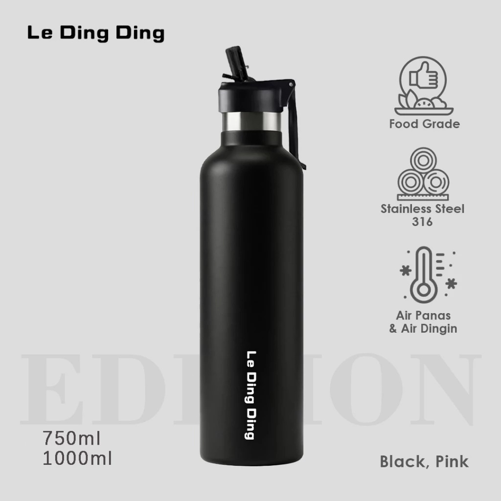 Tumbler stainless 1 liter anti bocor